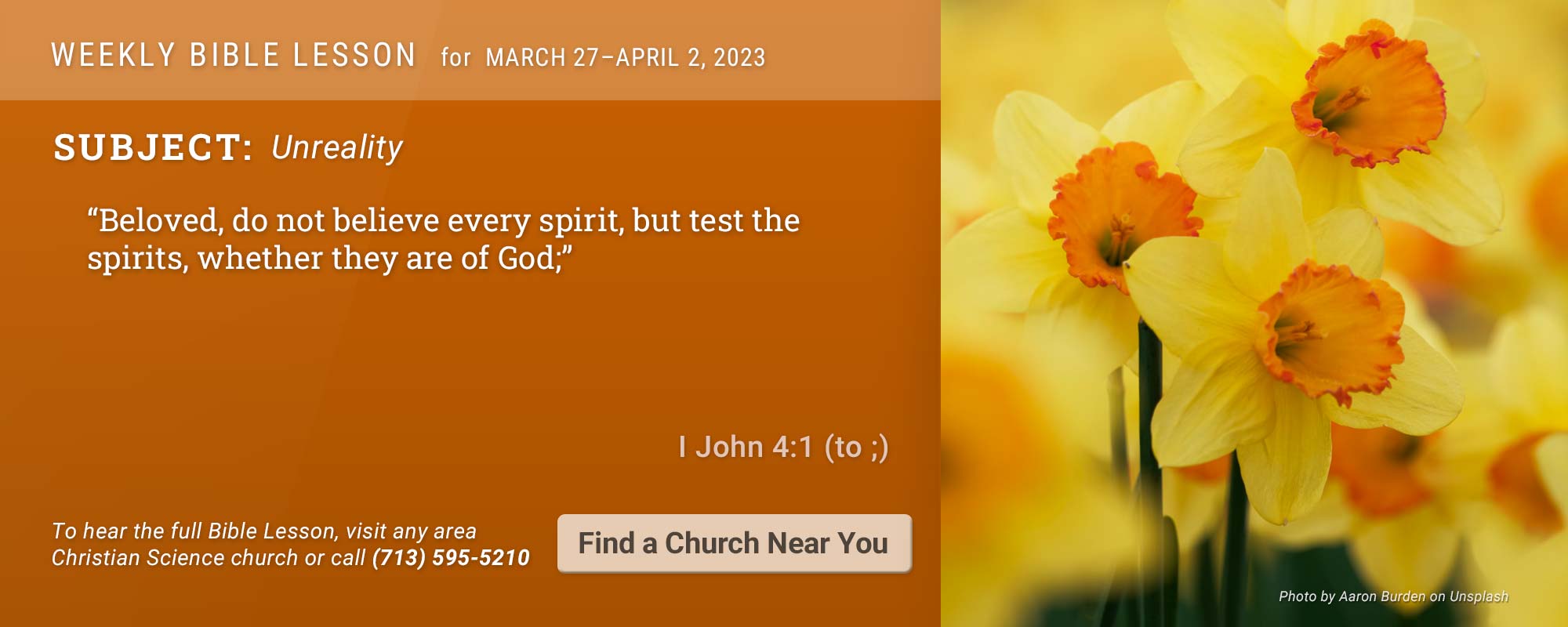 Bible Lesson 20230327