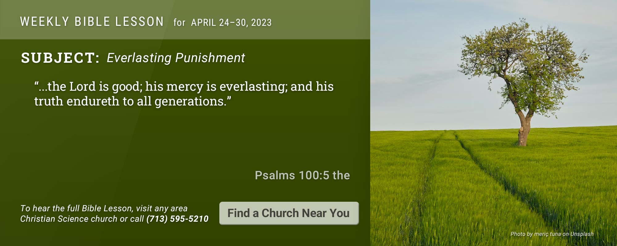 Christian Science Weekly Bible Lesson Free