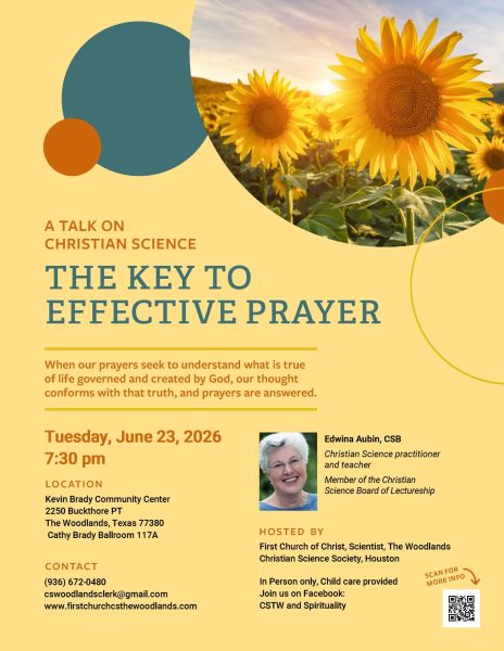The Key to Effective Prayer @ Kevin Brady Community Center